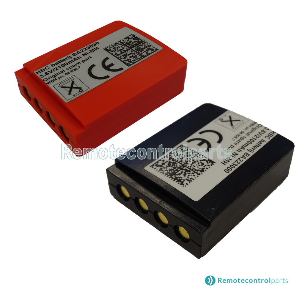 CRC-FBA223R Pile de remplacement pour télécommande commerciale HBC  BA223000; Micron 4/5 Orange Batteries Expert